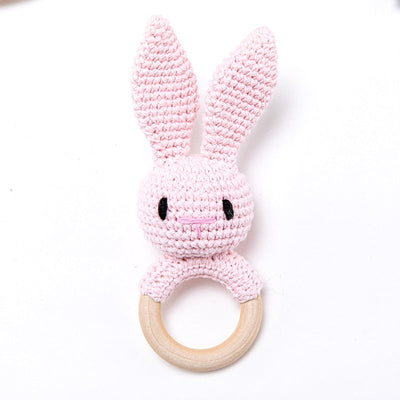 Fidtoy SnuggleBud Rattle & Teether Baby Sensory Toy