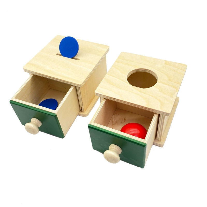 Permanence Box with Tray Life Skills Toys
