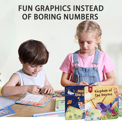 Magnetic Input Sudoku Education Board for Kids