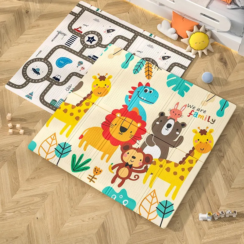Tapis de Jeu Pliable pour Bébé et Enfant