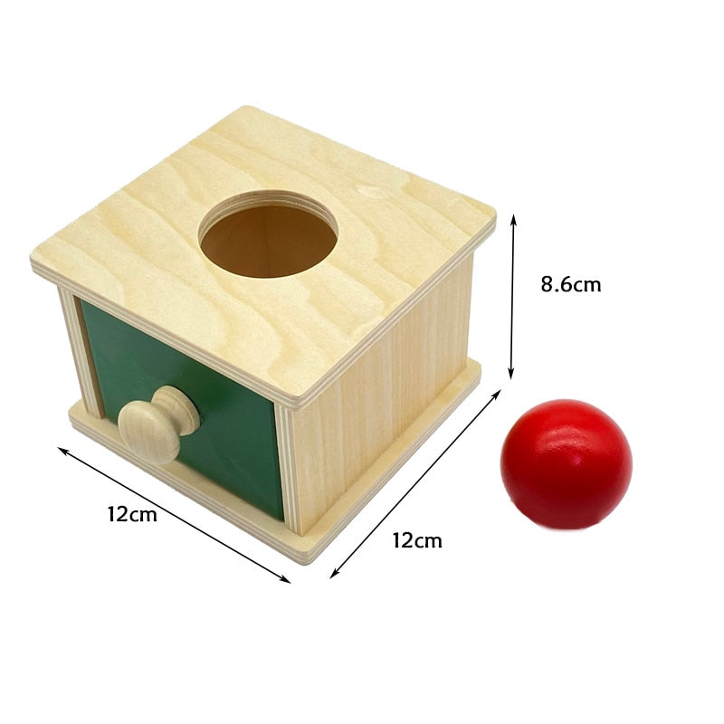 Montessori Materials Knocking Ball Box Toys