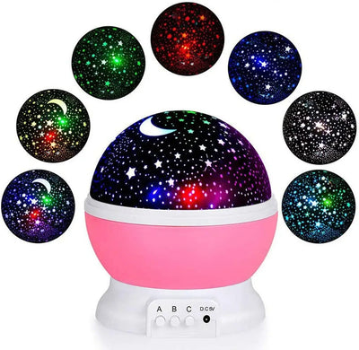 Fidtoy Starry Sky Night Light for Toddlers – Calming LED Projector for Bedroom & Nursery