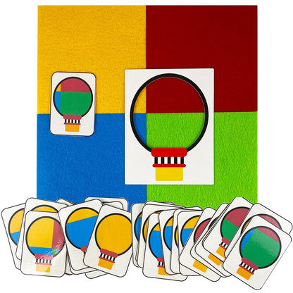 Color Direction Shape Puzzle Matching Game Toy