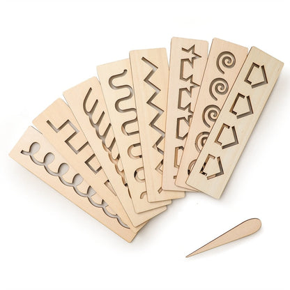 Word Spelling Letter Number Groove Writing Board