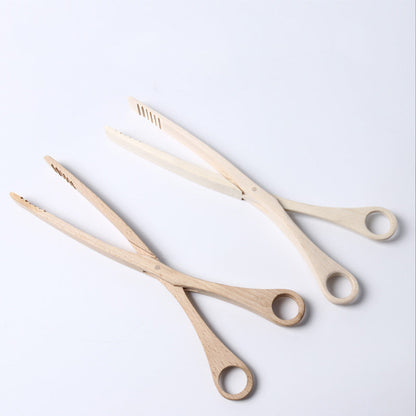 Large Wooden Scissor Tongs Natural Wood Loose Parts Big Tongs