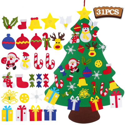 Sapin de Noël en feutre