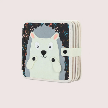 Hedgehog’s Learning Adventure Quiet Montessori Book