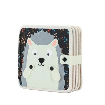 Hedgehog’s Learning Adventure Quiet Montessori Book