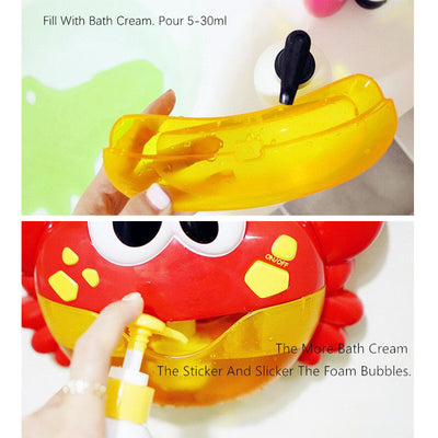Bubble Crab™ - Badderen met bubbels - Badspeelgoed