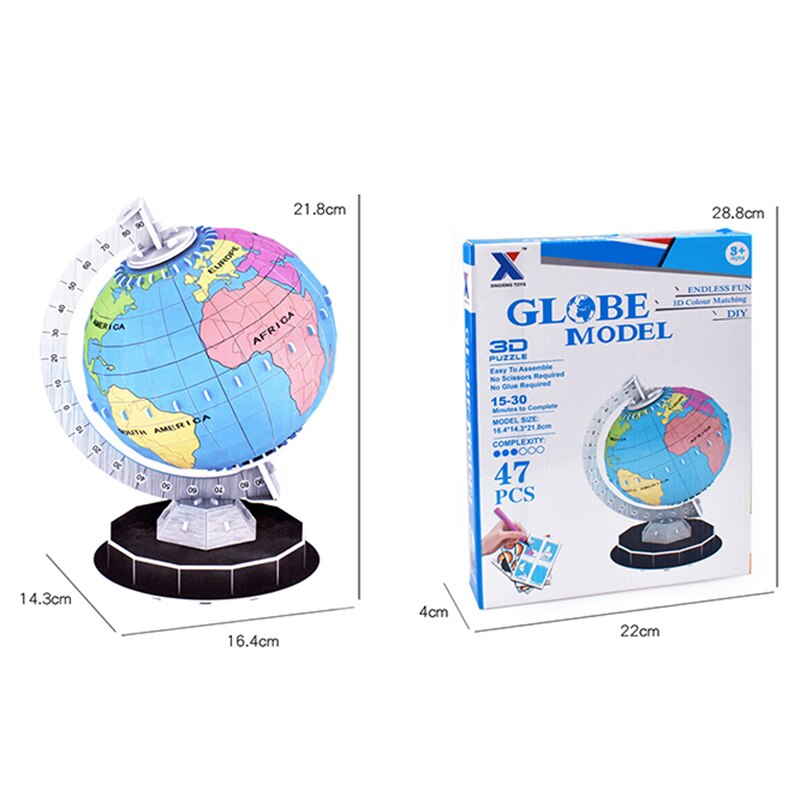 Planet Earth painting coloring Globe Toy