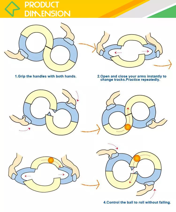 BallTrack™ -  Train balans en bewegingsdynamiek  - Balspelletje