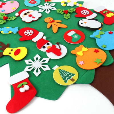 Sapin de Noël en feutre