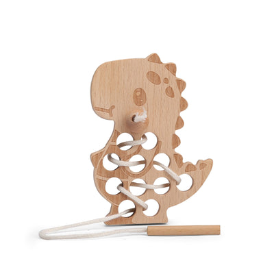 Wooden Threading Animal Board