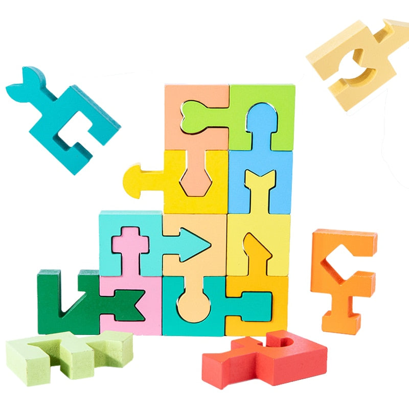 3D Geometric Matching Puzzle