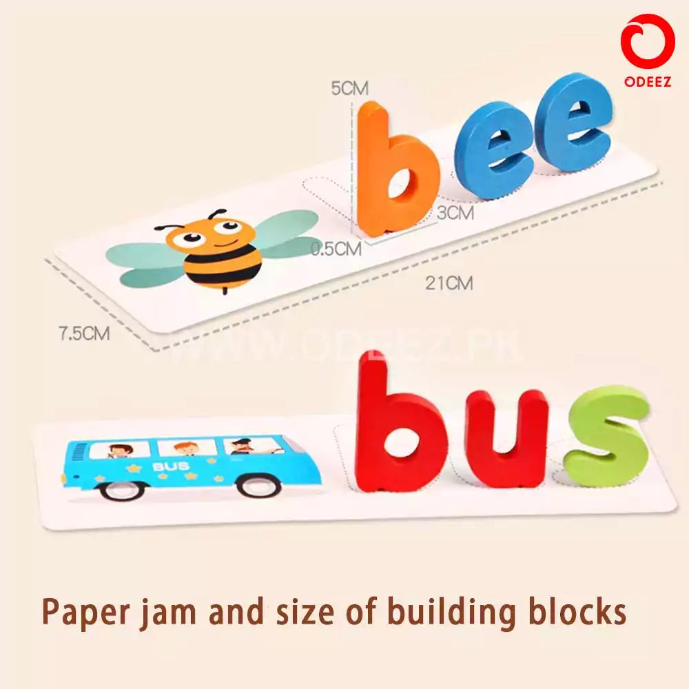 Without Box Hands-on Spelling Learning Game - SD07