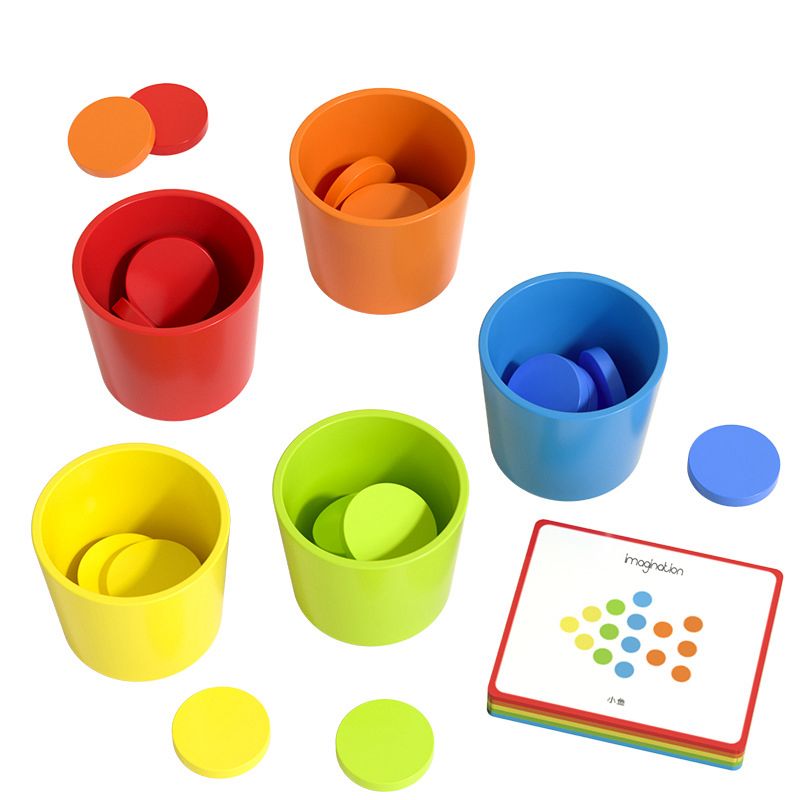 Color Classification Cups | Sorting & Matching Activity for Toddlers