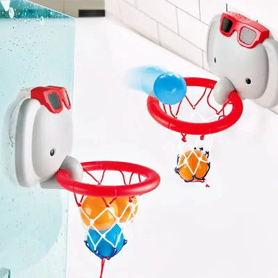 Fidtoy Bath Time Basketball Elephant Toy Toddler Water Play Set