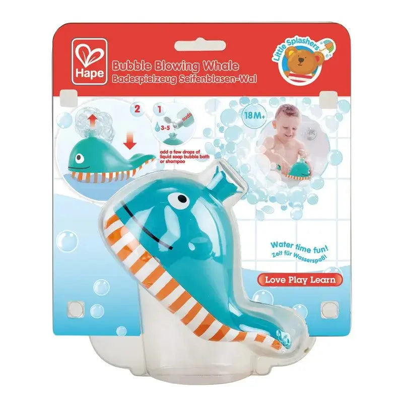 Fidtoy Whale Bubble Bath Toy Toddler Water Play Bubble Maker