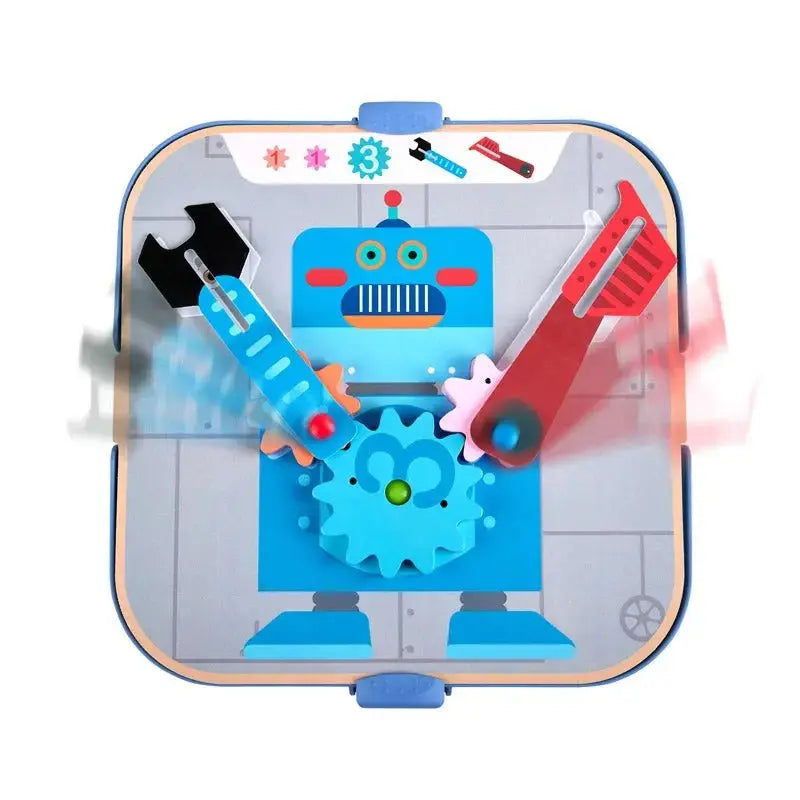 Fidtoy Gear Building STEM Toy Set Kids Pegboard Engineering Kit