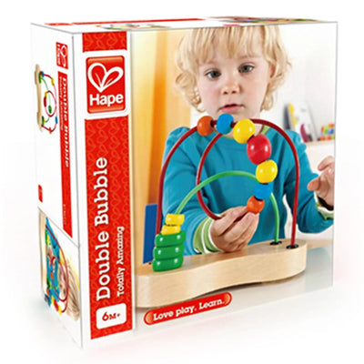 Fidtoy Wooden Bead Maze Toy Baby Activity Learning Toy