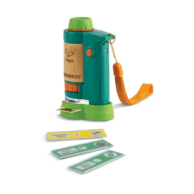 Fidtoy Pocket Microscope Toy 120x STEM Science Learning Kit for Kids