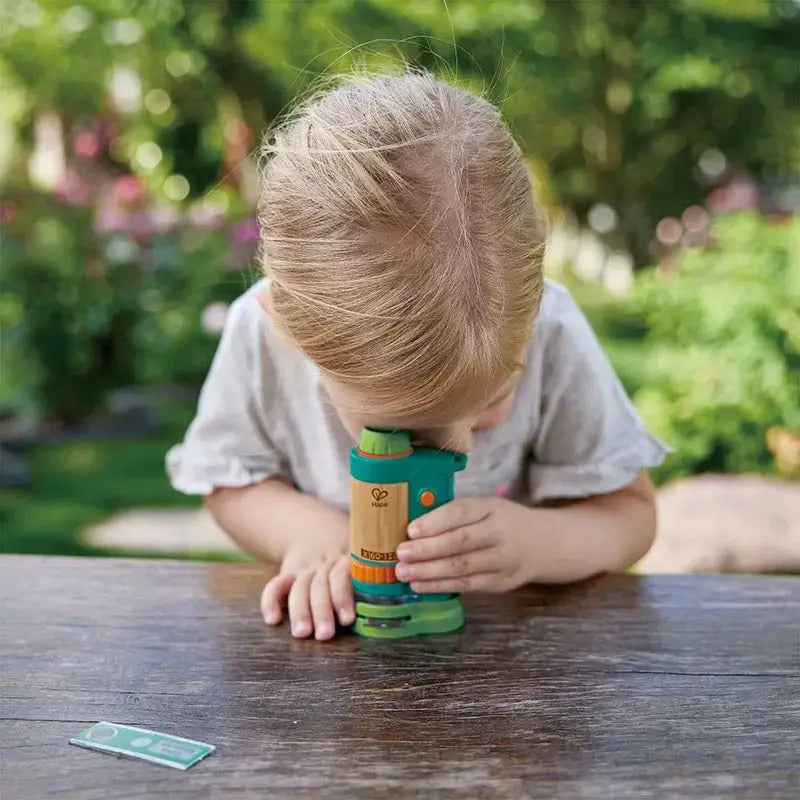 Fidtoy Pocket Microscope Toy 120x STEM Science Learning Kit for Kids