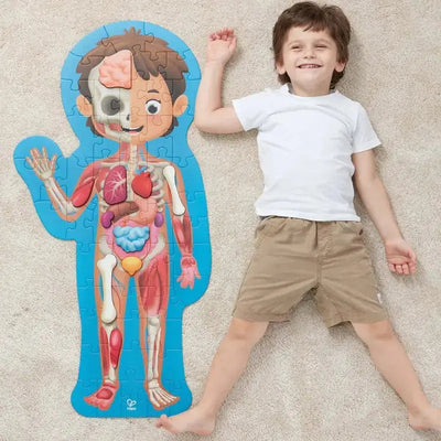 Fidtoy Human Body Puzzle Educational Anatomy Toy for Kids