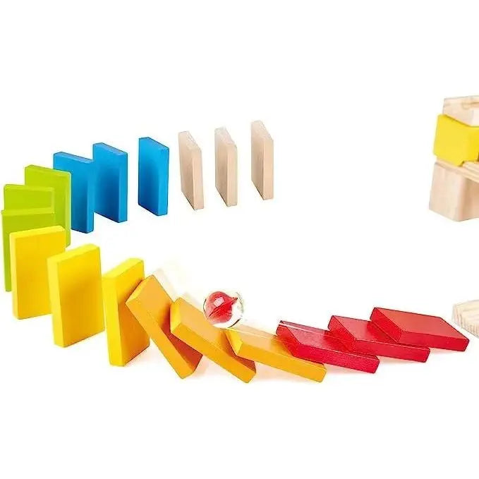 Fidtoy Juguete de Pista de Canicas DIY de 81 Piezas, Set de Construcción STEM
