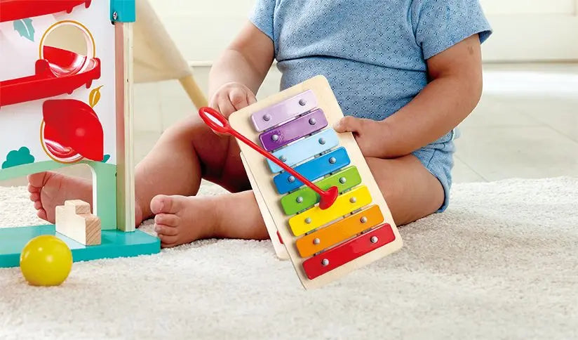 Fidtoy Musical Ball Run Xylophone Toy for Toddlers Learning Toy