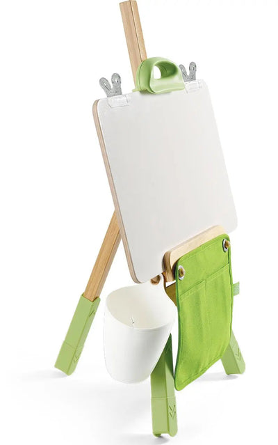 Chevalet Fidtoy en bambou pour enfants, set de dessin portable