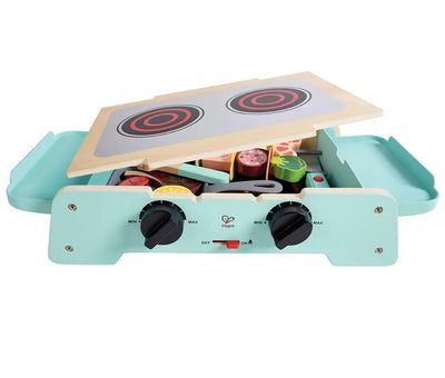 Fidtoy Ensemble de jeu de cuisine de barbecue avec effets sonores