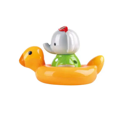 Fidtoy Spin Splash Elephant Bath Toy with Color Changing Ring