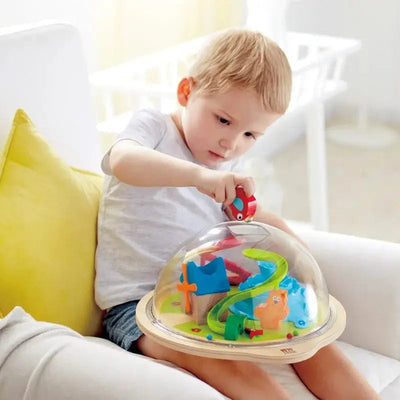 Fidtoy 3D Magnetic Maze Adventure Dome Toy for Toddlers 2+