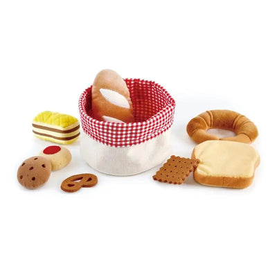 Fidtoy Panier de jouets de boulangerie pour enfants, ensemble de jouets alimentaires doux pour les tout-petits