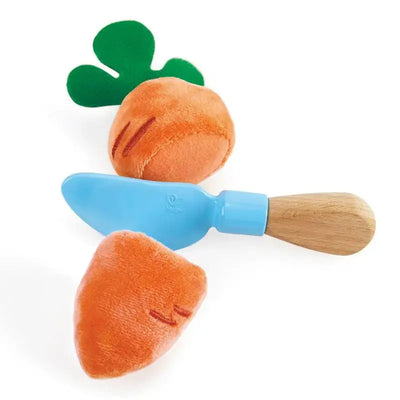 Fidtoy Pretend Play Vegetable Basket Toy Set for Toddlers 18M+