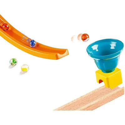 Fidtoy Marble Run Pista de Carreras de Canicas DIY para Niños de 3+ años