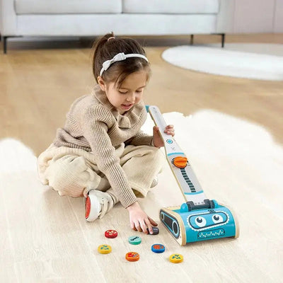Fidtoy Pretend Play Vacuum Cleaner Toy Kids Cleaning Role Play Set