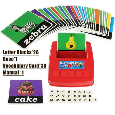 Jeux éducatifs de lettres assorties pour enfants