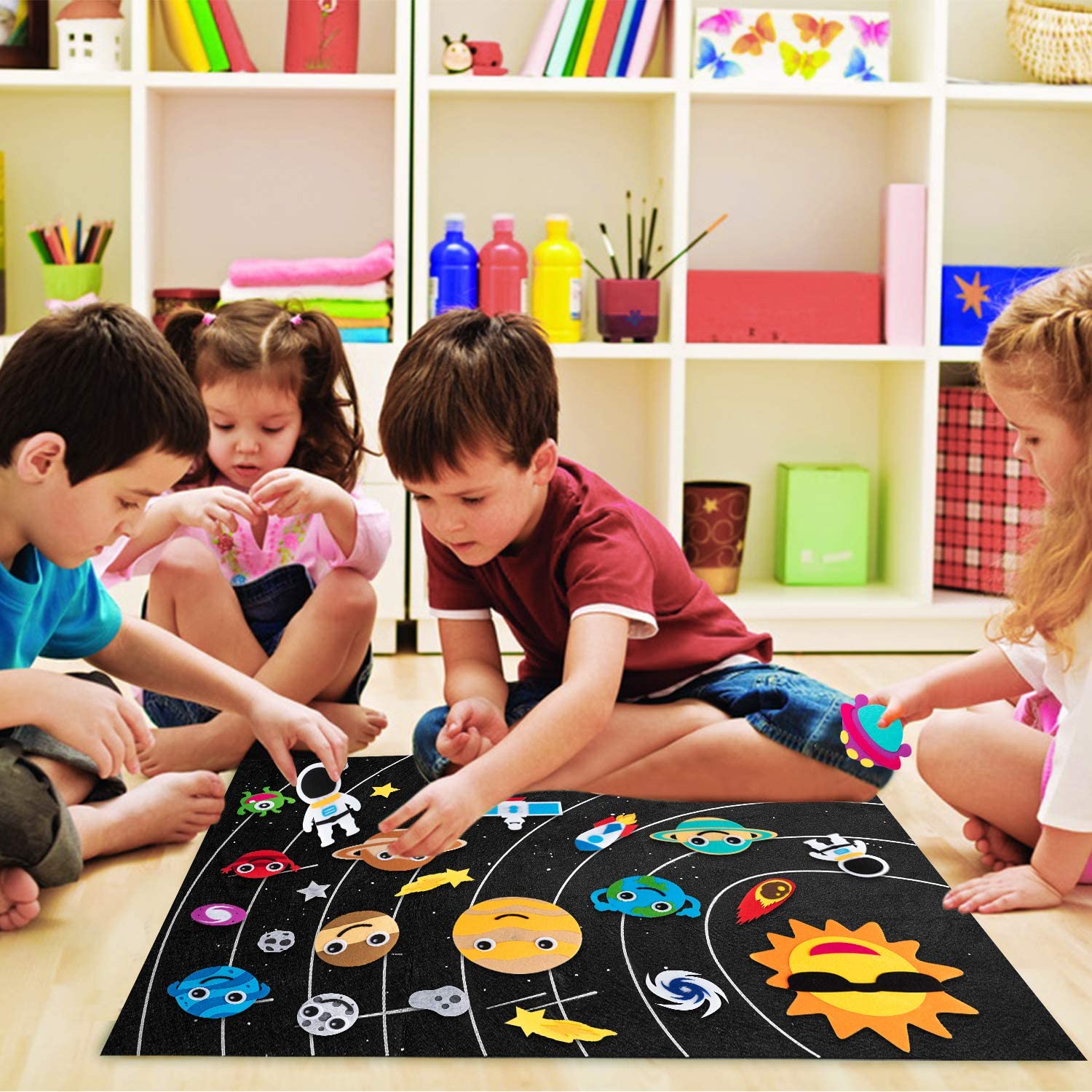 Montessori Learning Felt Board