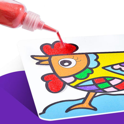 Peinture DIY™ - Créatif avec du sable - Kit de peinture sur sable