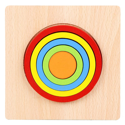 Toddler Montessori Shape Sorting Puzzle