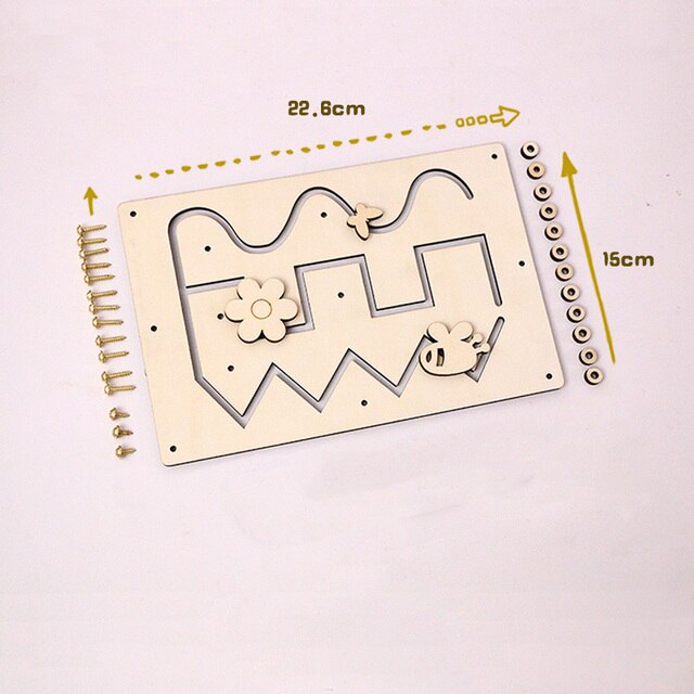 Children Lock Busy board Parts Educational Toys