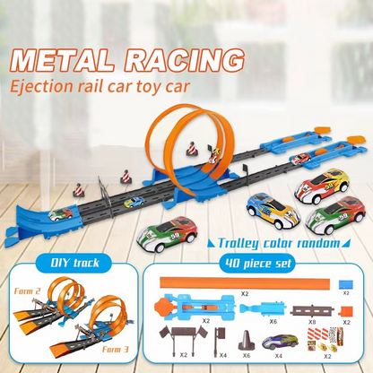 Double Race Track™ - Creatief & Leuk - Looping Racebaan