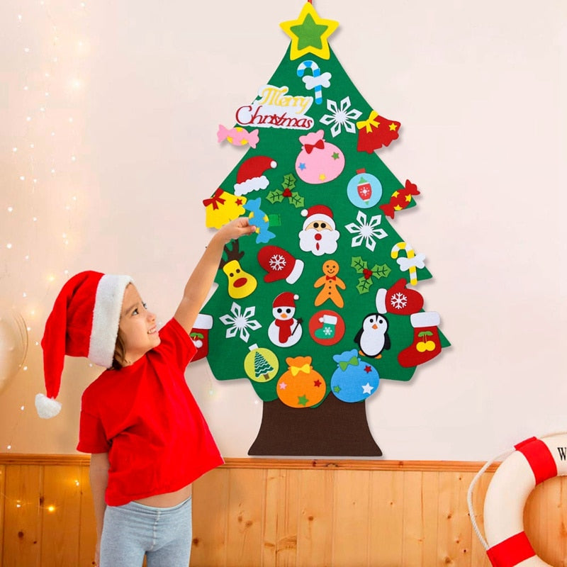 Sapin de Noël en feutre