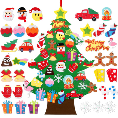 Sapin de Noël en feutre
