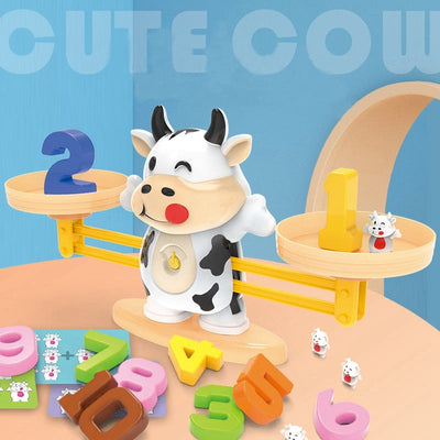 Fidtoy Balancing Scale Learning Educational Toy – Montessori Math Game for Preschool Kids