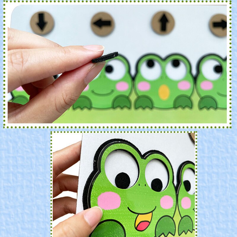 Color Direction Shape Puzzle Matching Game Toy