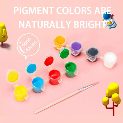 Children DIY Paint Gypsum Plaster