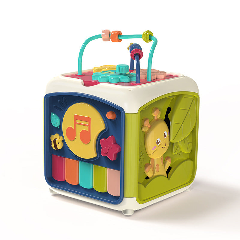 Cubo de actividades Montessori 7 en 1 para bebés