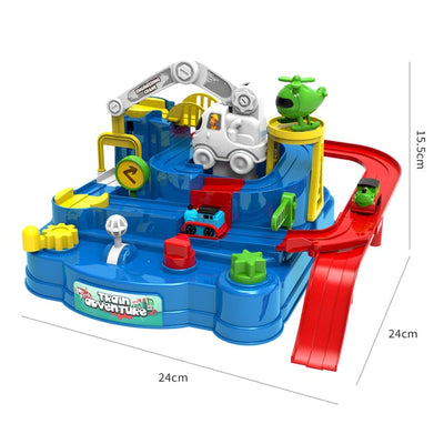 Racing Rail Car Educational Toy